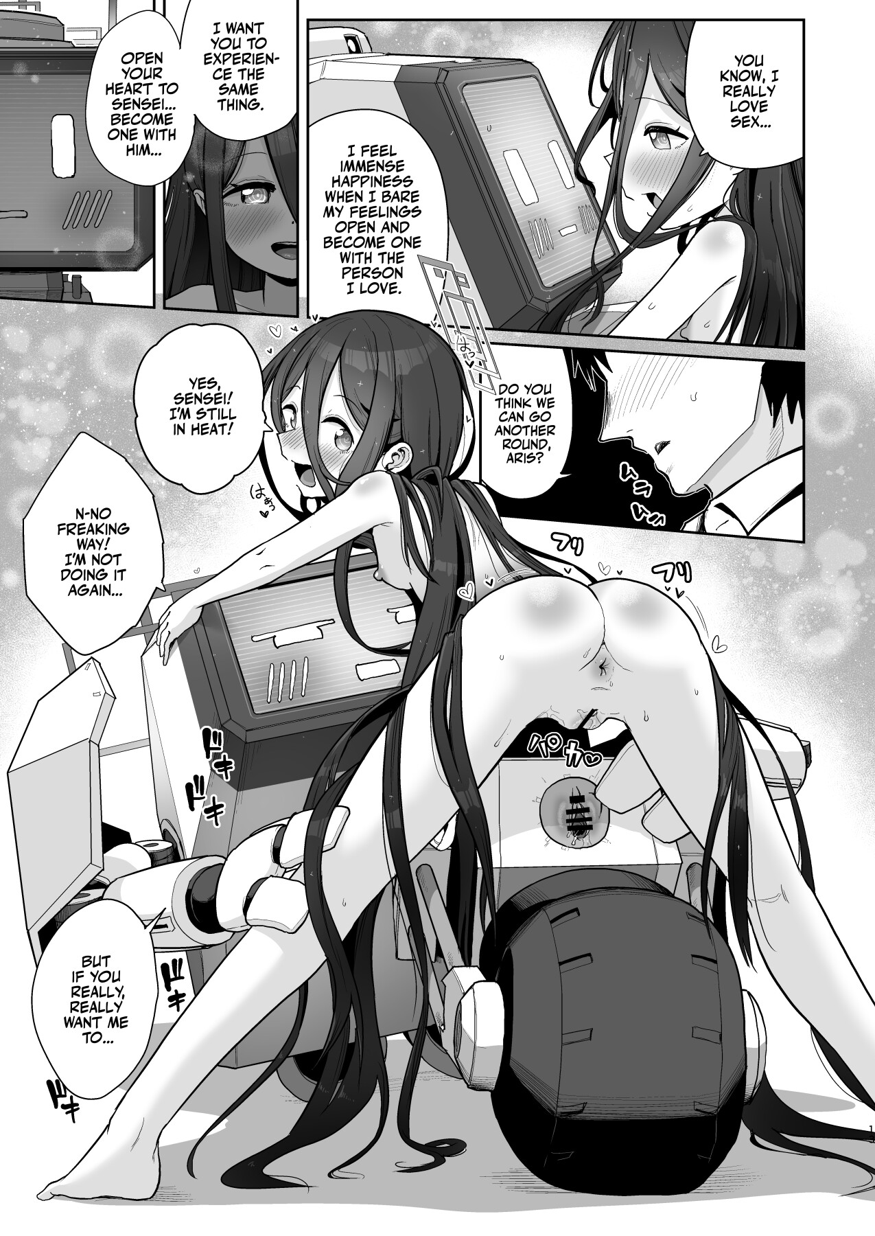 Hentai Manga Comic-Clanker Sex with Aris and Kei!-Read-12